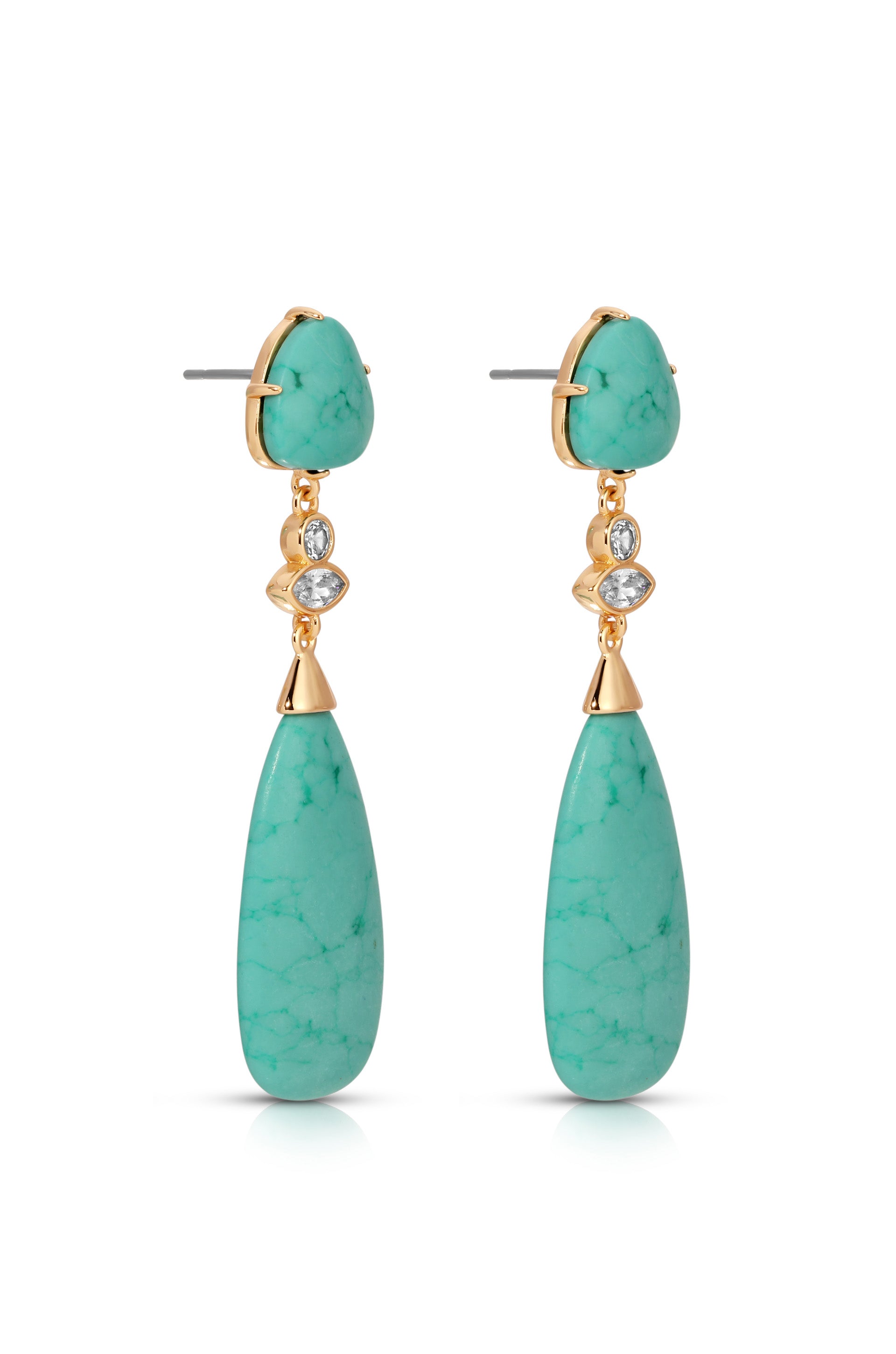 Turquoise Solstice Drop Earrings