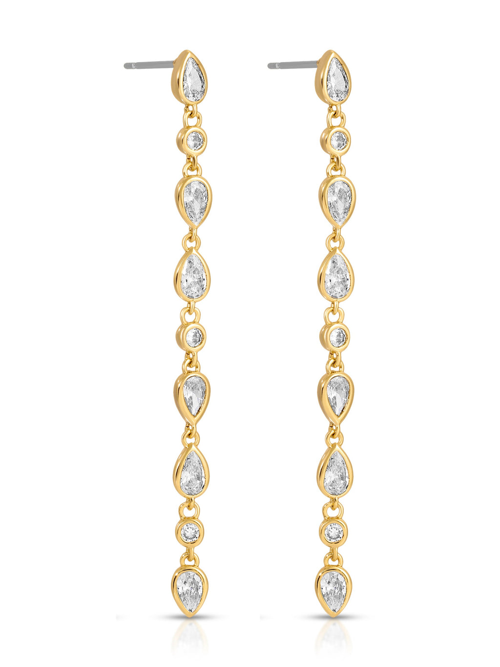 Crystal Rainfall Earrings