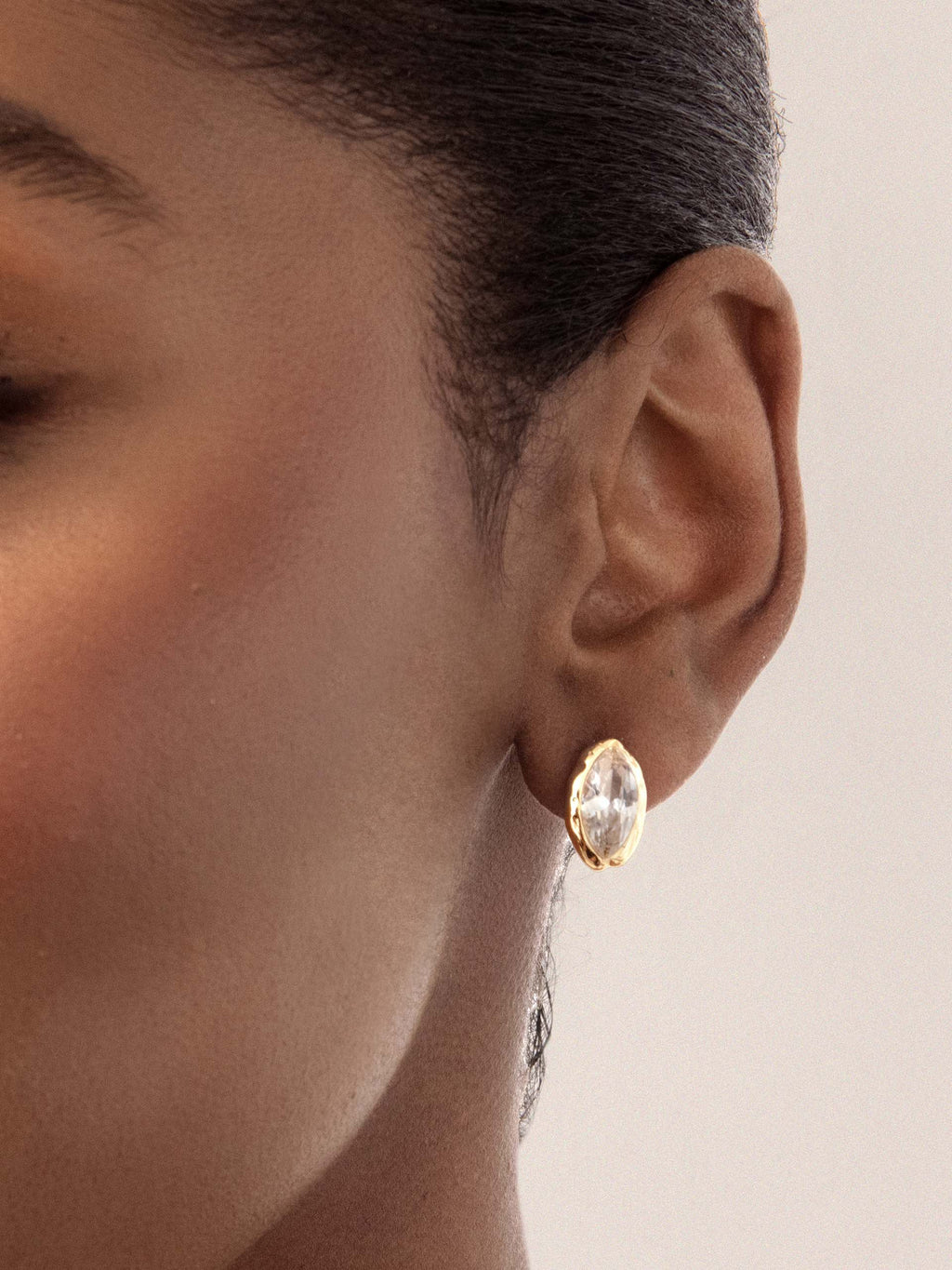 Crystal Luxe Mini Stud Earrings