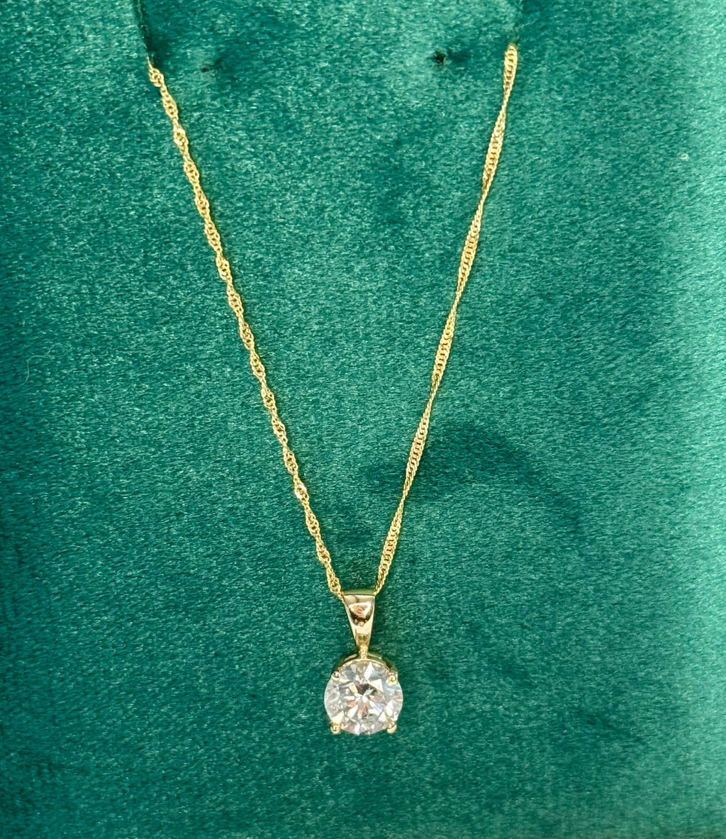 Special Edition - Elizabeth Diamonds - 1 Carat Pendant Necklace