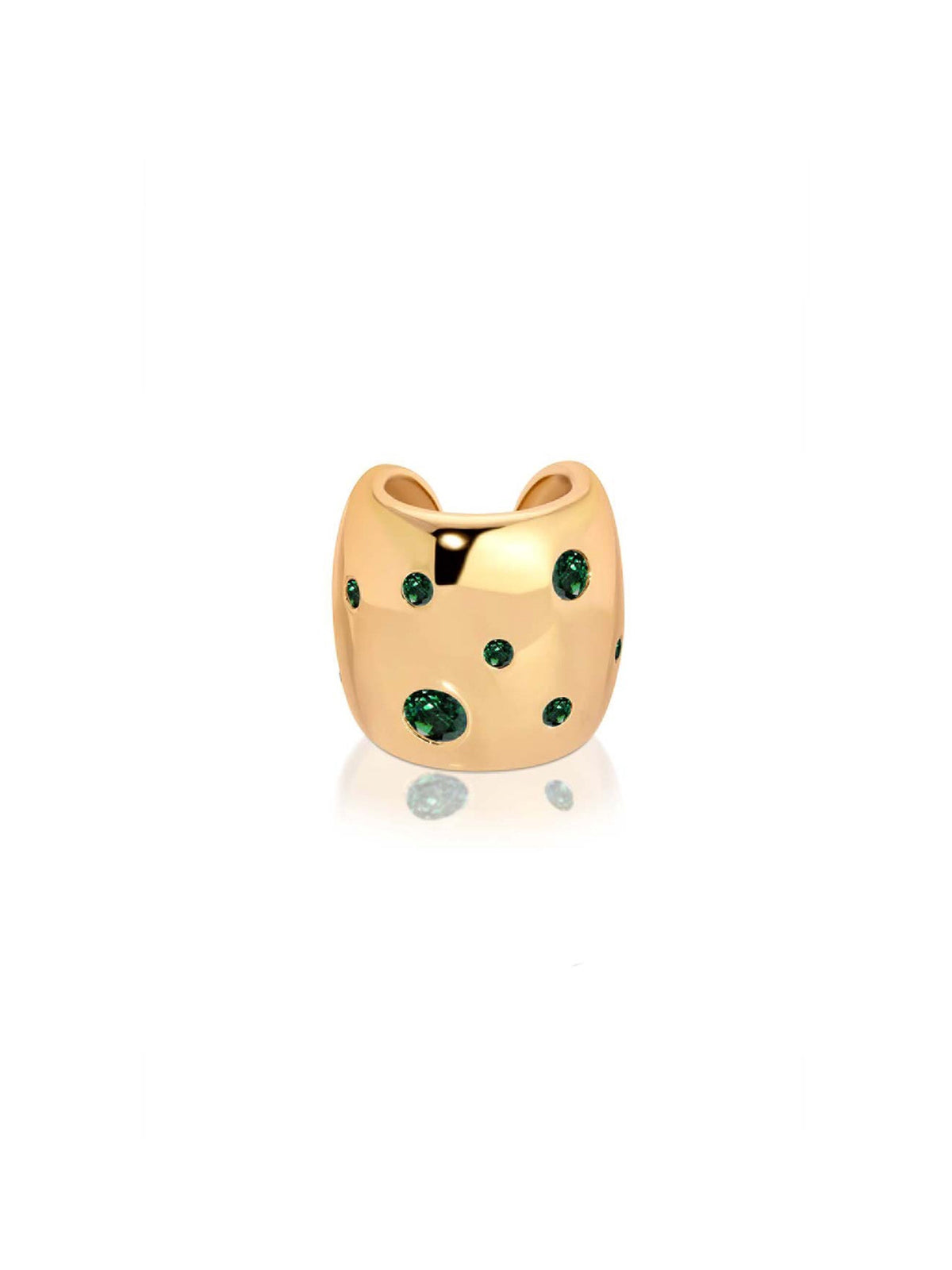 Scattered Crystal Chunky Ear Cuff