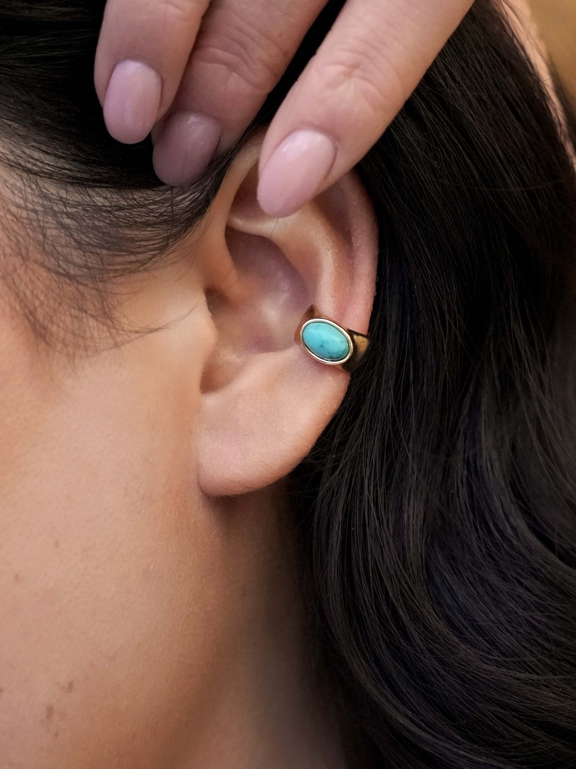 Turquoise Solstice Ear Cuff