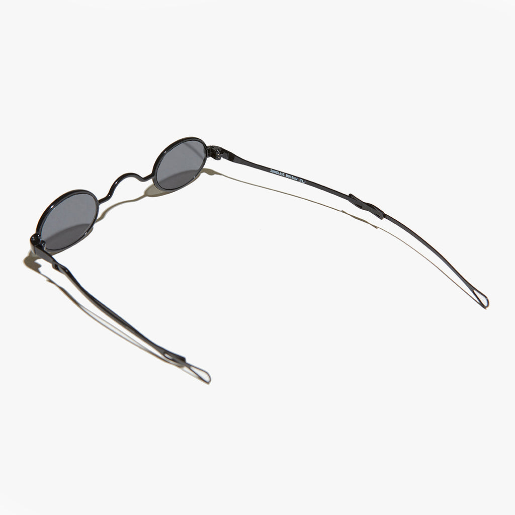 Tiny Oval Spectacle Sunglass with Sliding Temples - Eli