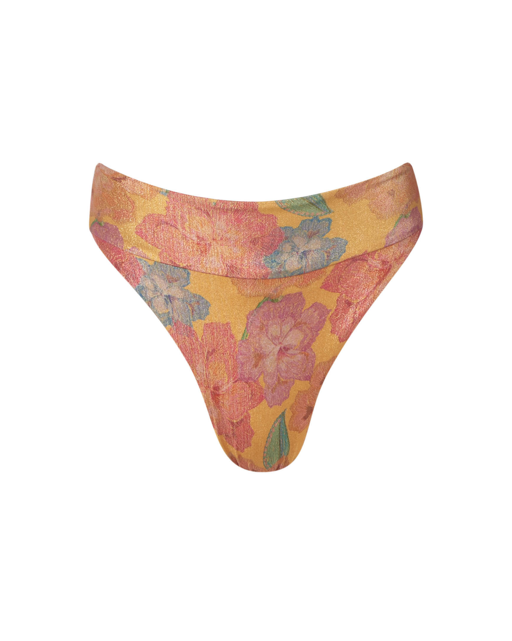 Erica Orange Dore High Waisted Bottom