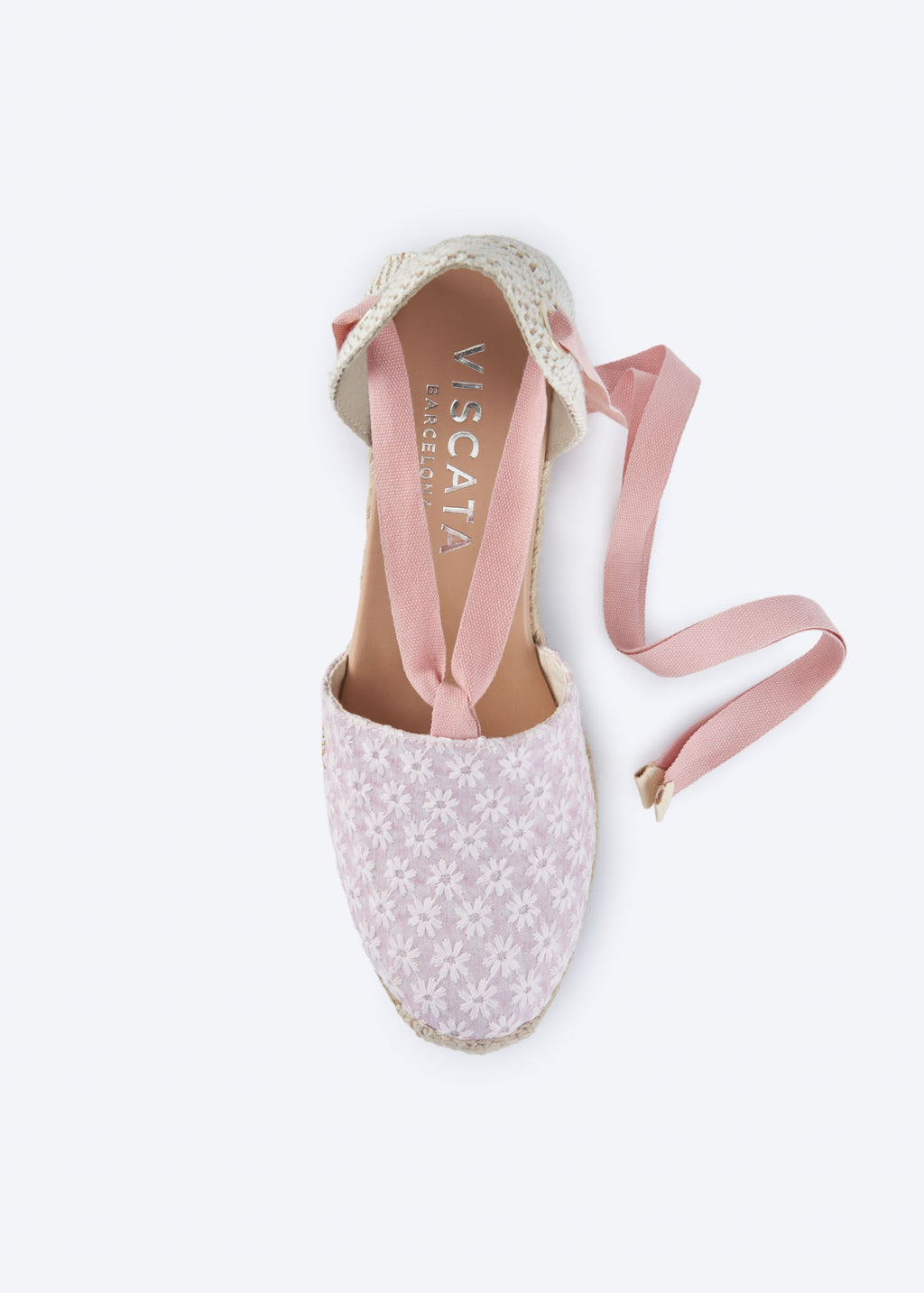 Escala Premium Fabrics Canvas Espadrille Wedges