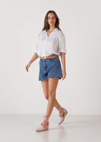 Escala Premium Fabrics Canvas Espadrille Wedges