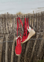 Escala Canvas Espadrille Wedges