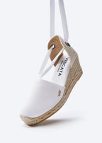Escala Canvas Espadrille Wedges