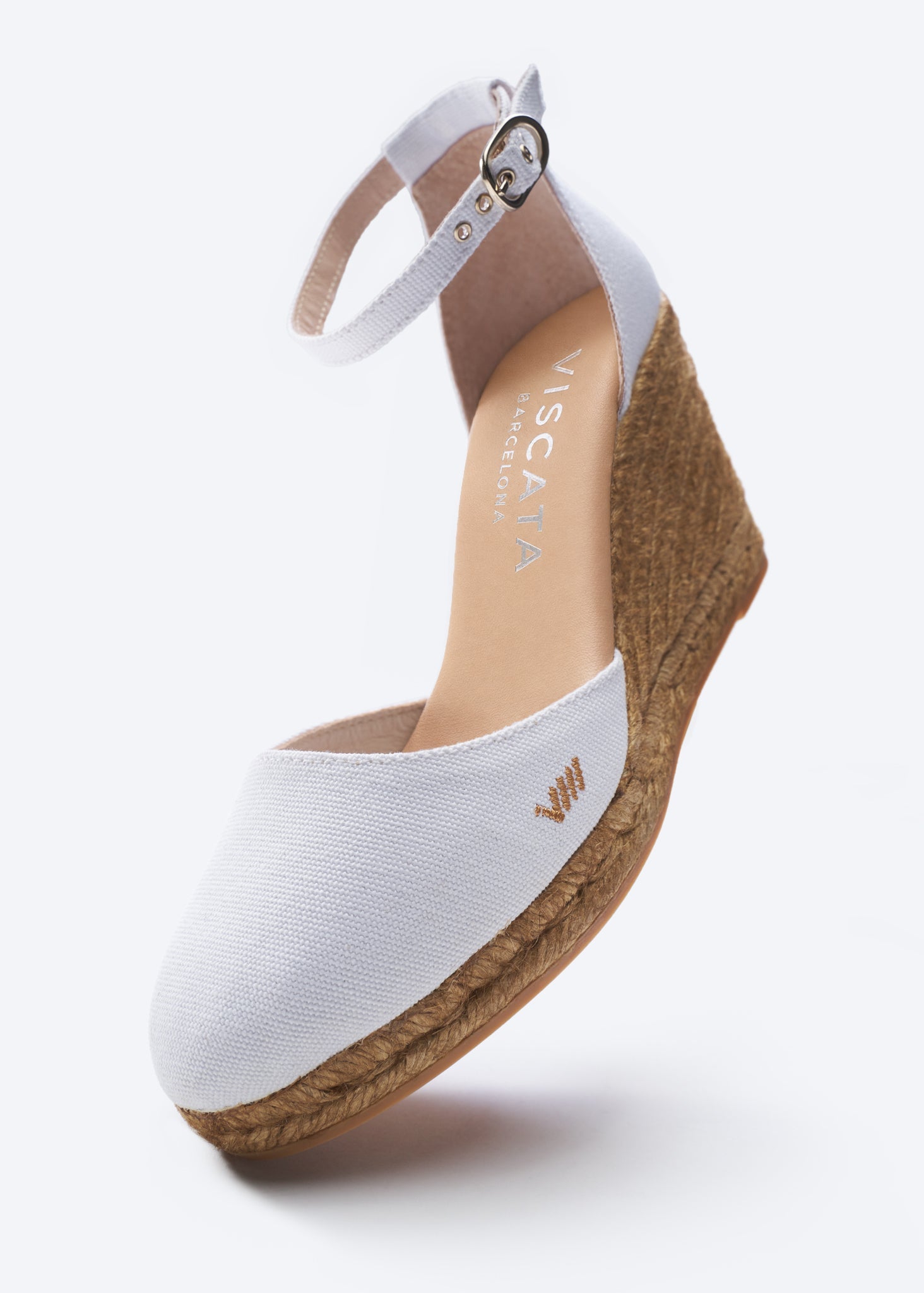 Estartit Canvas Espadrille Wedges