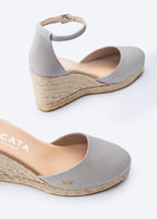 Estartit Canvas Espadrille Wedges
