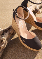 Estartit Canvas Espadrille Wedges