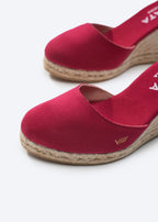 Estartit Canvas Espadrille Wedges