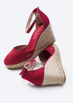 Estartit Canvas Espadrille Wedges