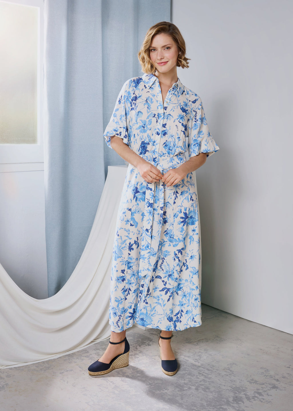 Estartit Canvas Espadrille Wedges