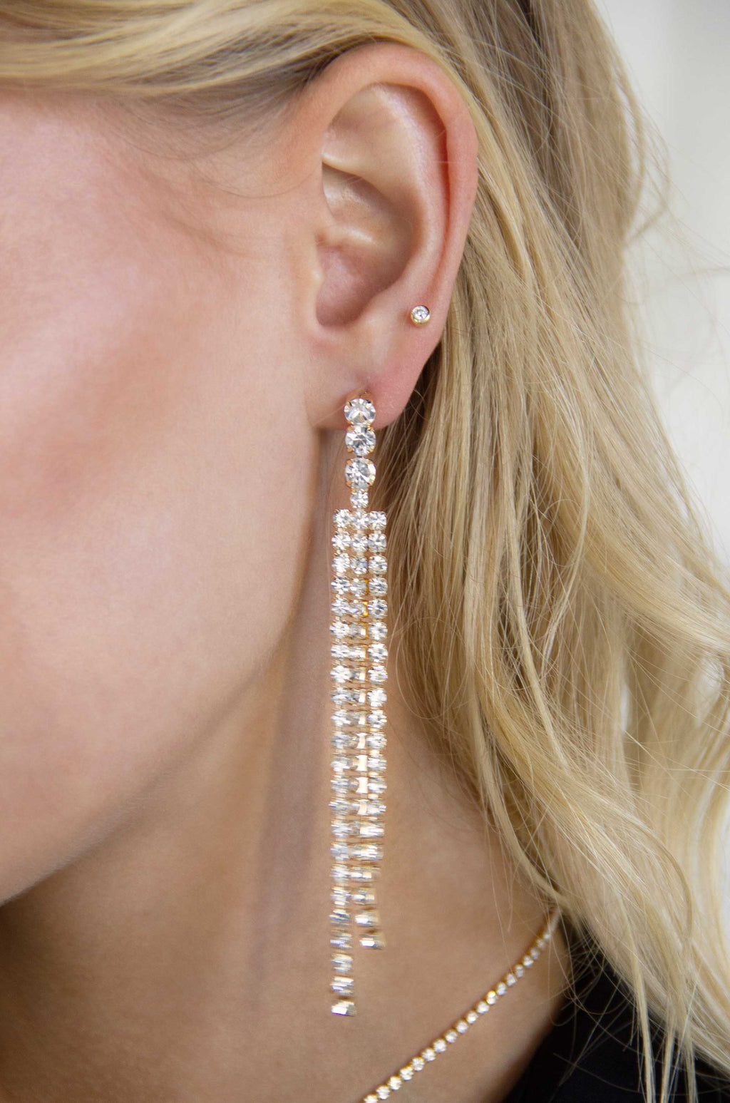 Crystal Dangle Earrings