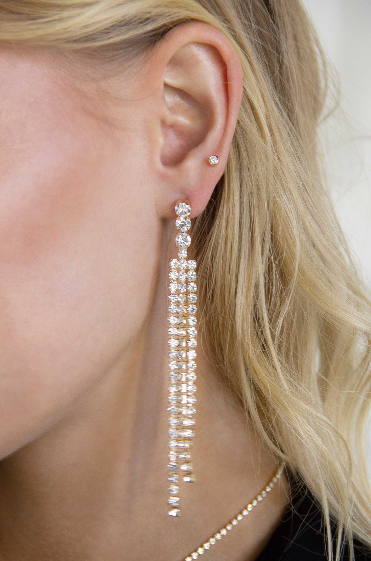 Crystal Dangle Earrings