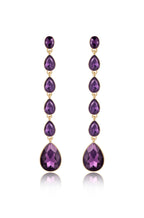 Crystallized Drop Earrings