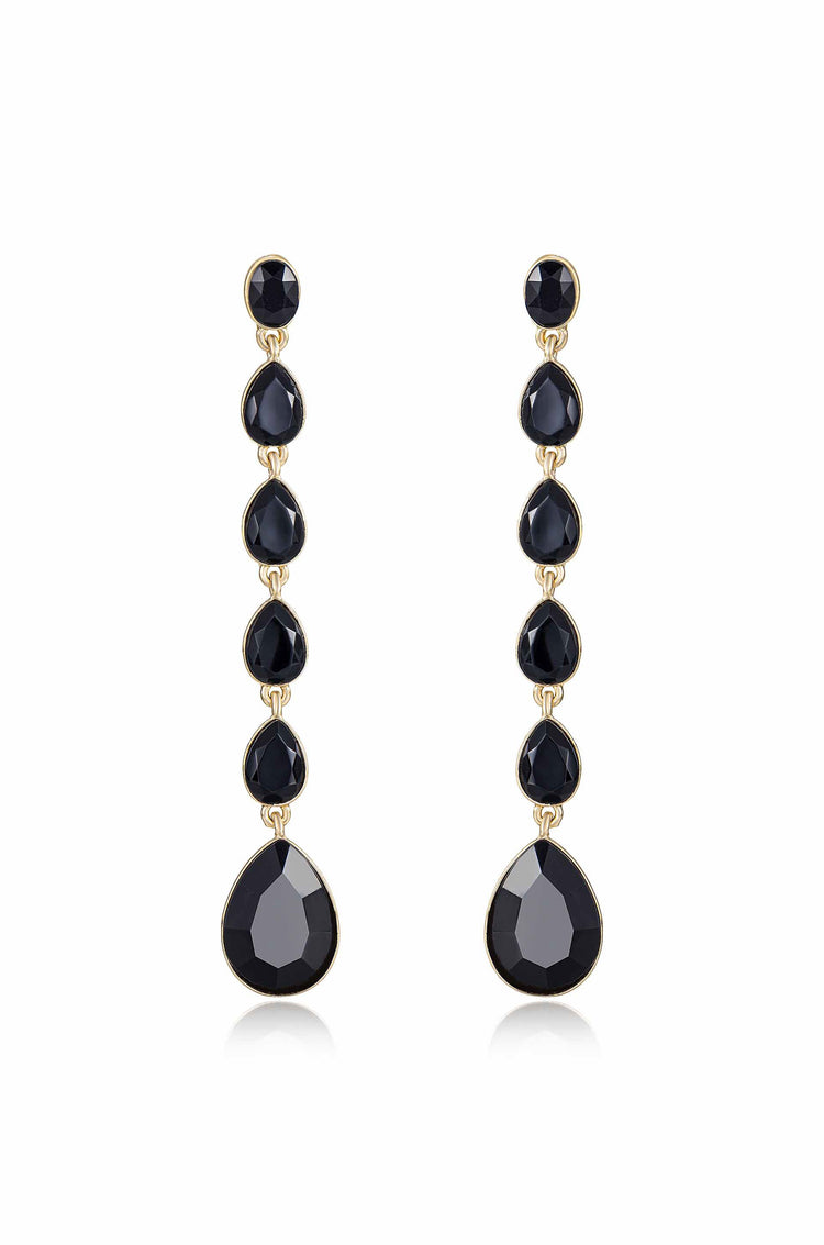 Crystallized Drop Earrings