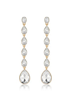 Crystallized Drop Earrings