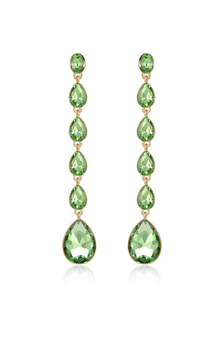Crystallized Drop Earrings