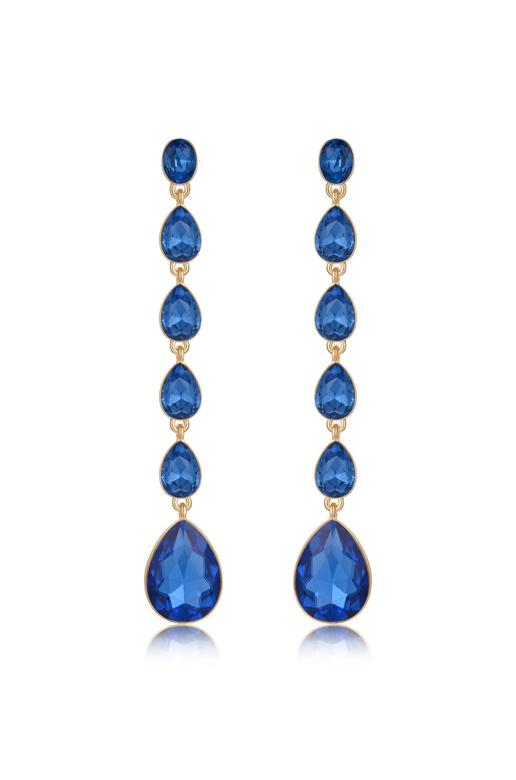 Crystallized Drop Earrings
