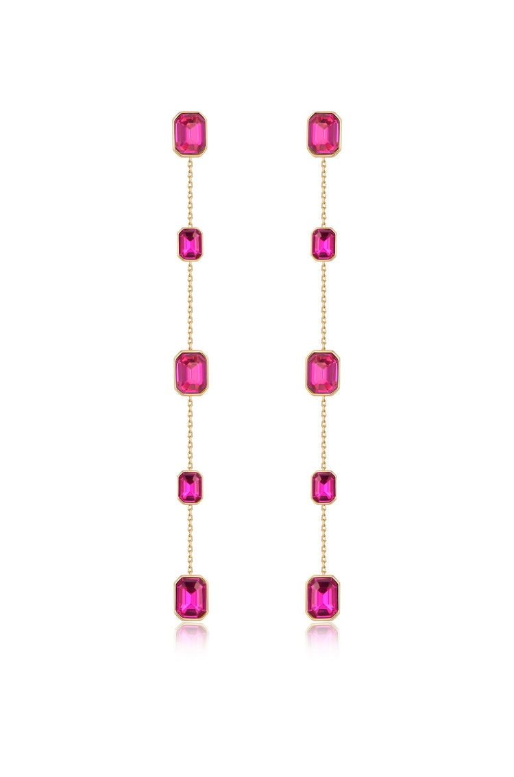 Iconic Crystal Dangle Earrings