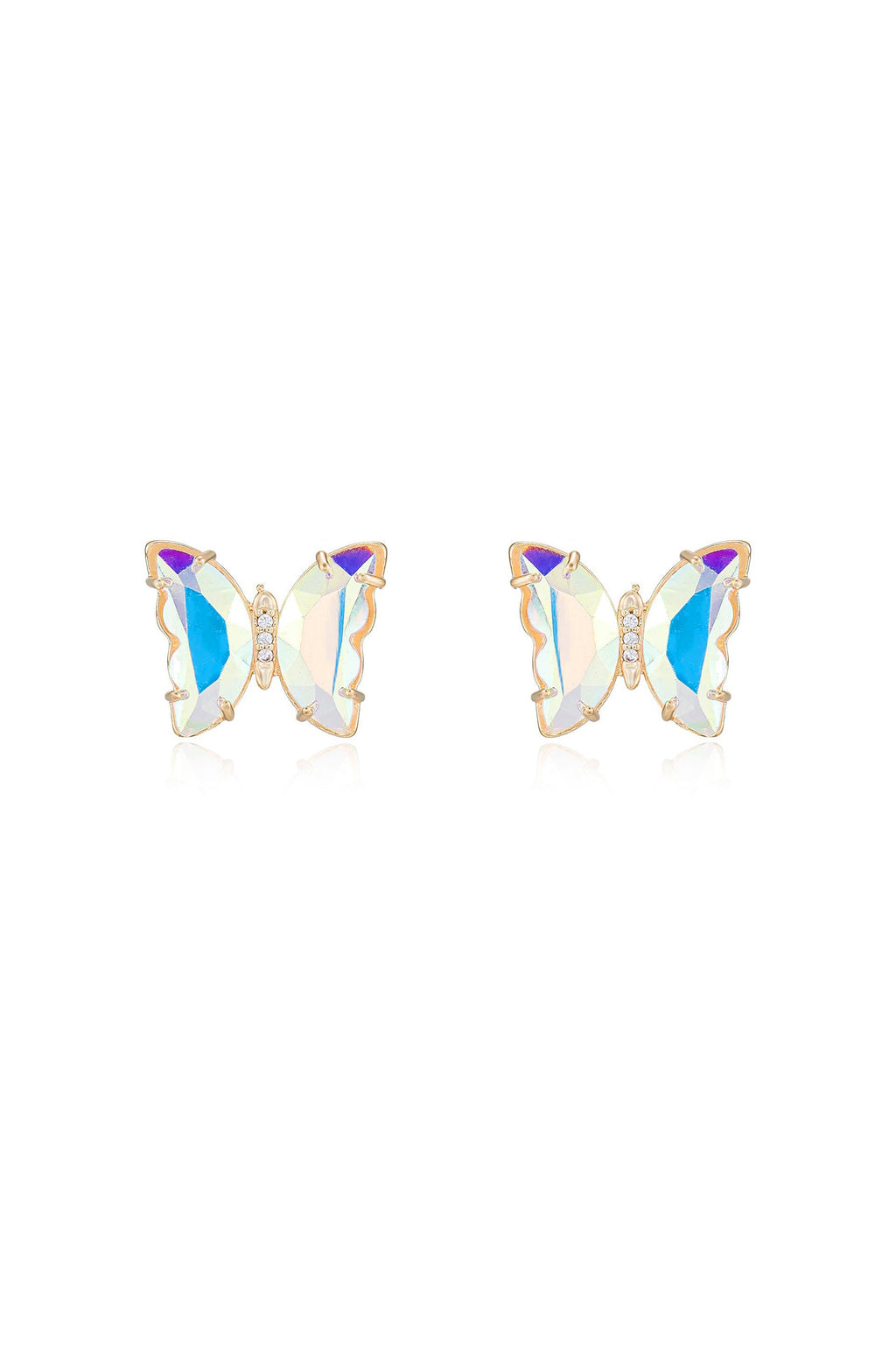 Flutter Away Crystal Earrings