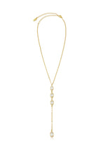 Sparkle Dip Lariat Necklace