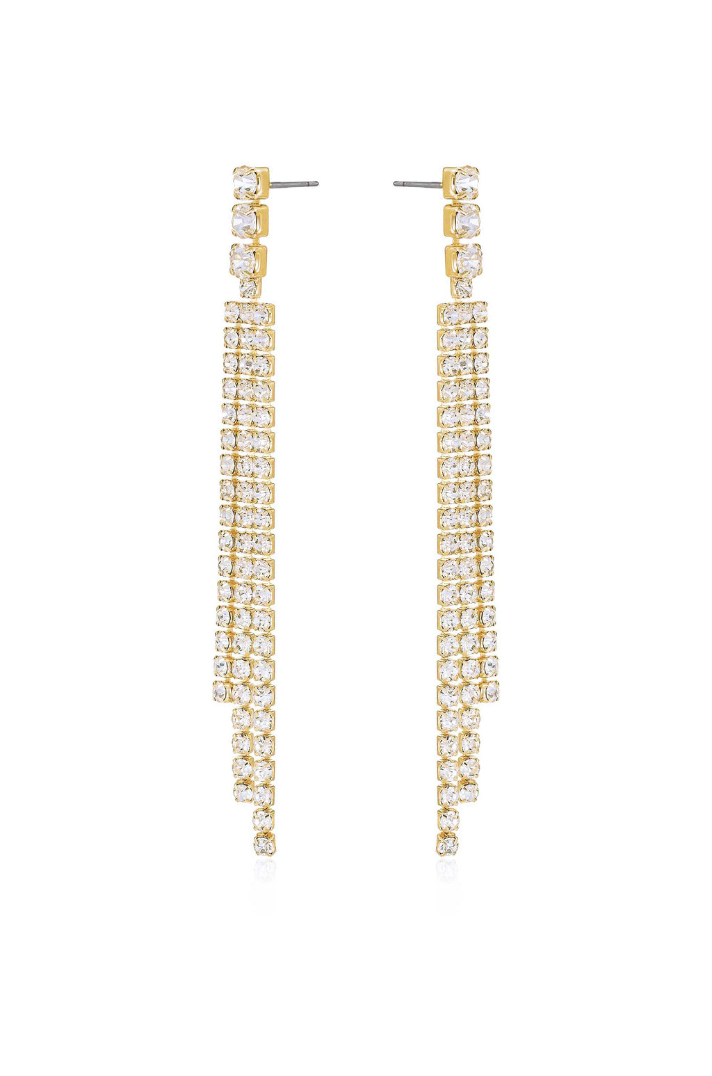 The Moment Crystal Dangle Earrings