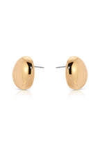 Polished Pebble Stud Earrings