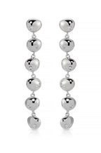 Polished Pebble Linear Dangle Earrings