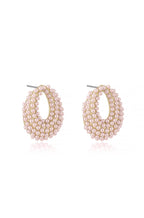 Classic Pearl Cluster Stud Earrings