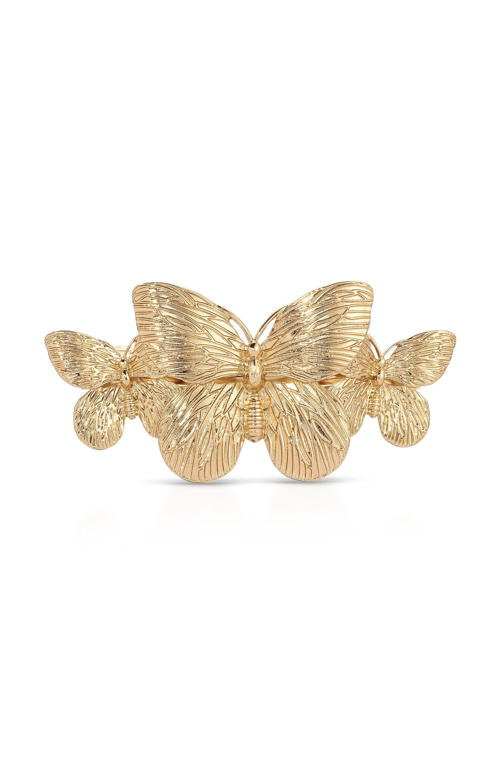 Butterfly Golden Hair Clip