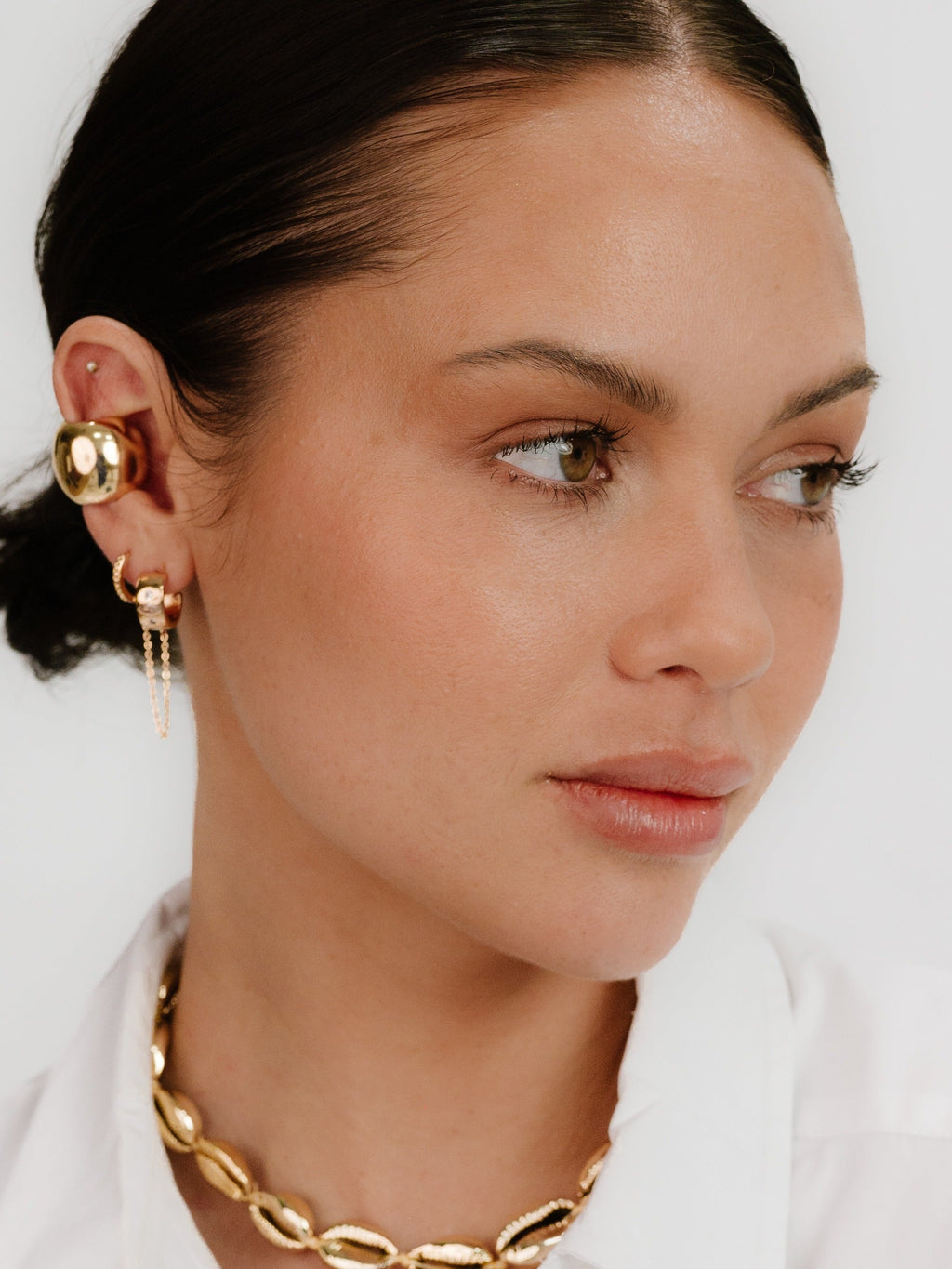 Chunky Metal Ear Cuff