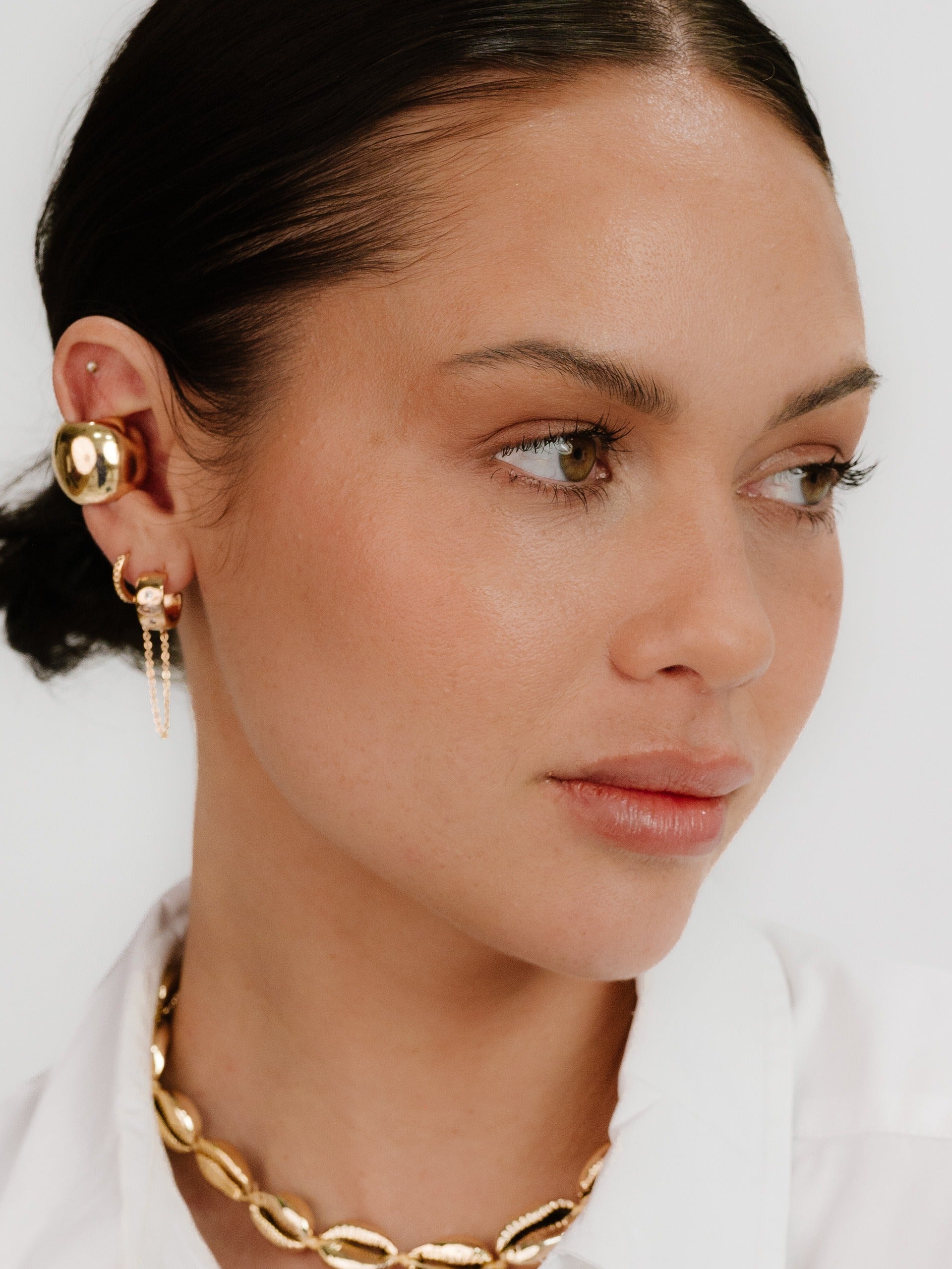 Chunky Metal Ear Cuff