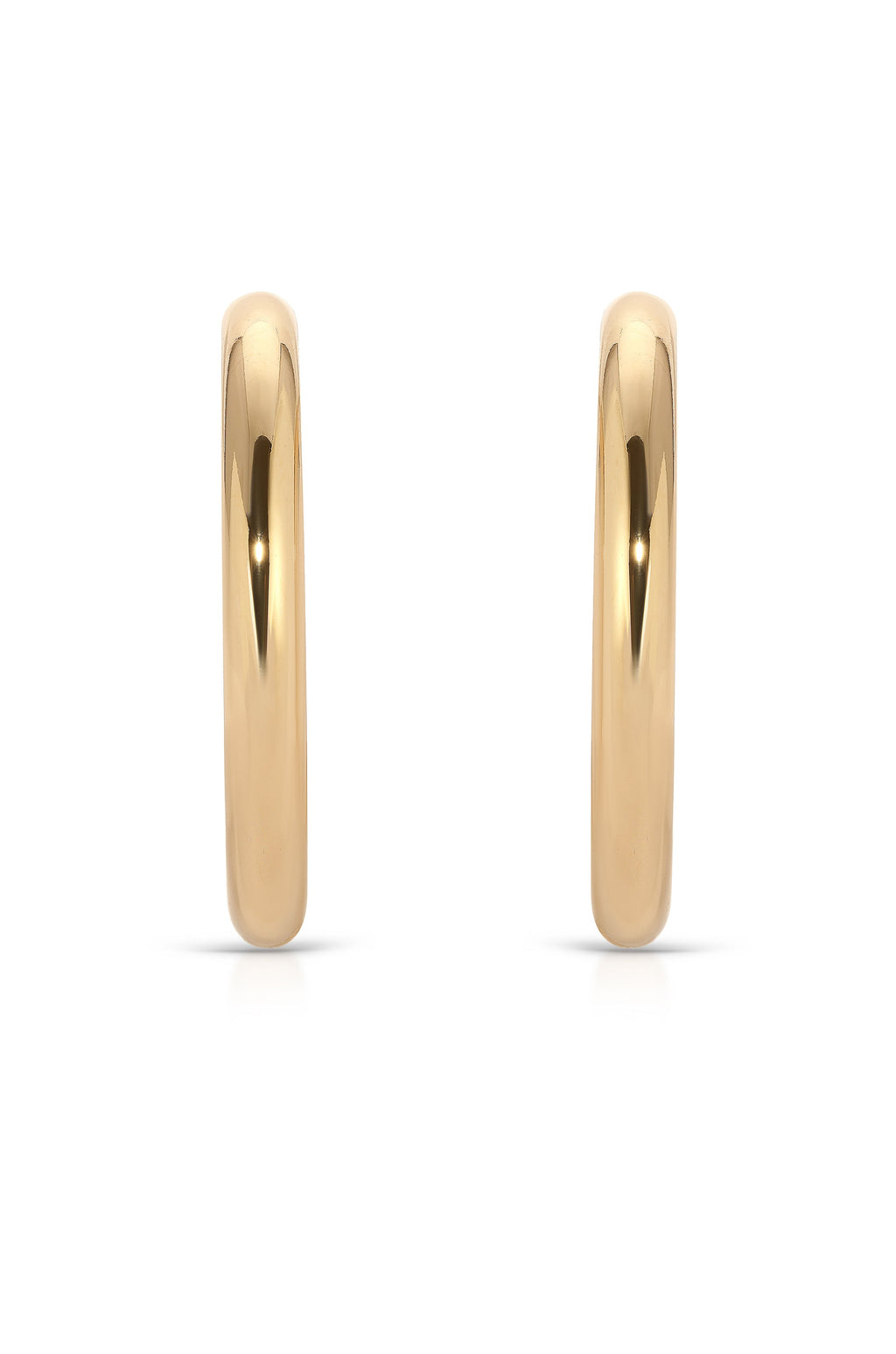 Large Thick Classic Hoops