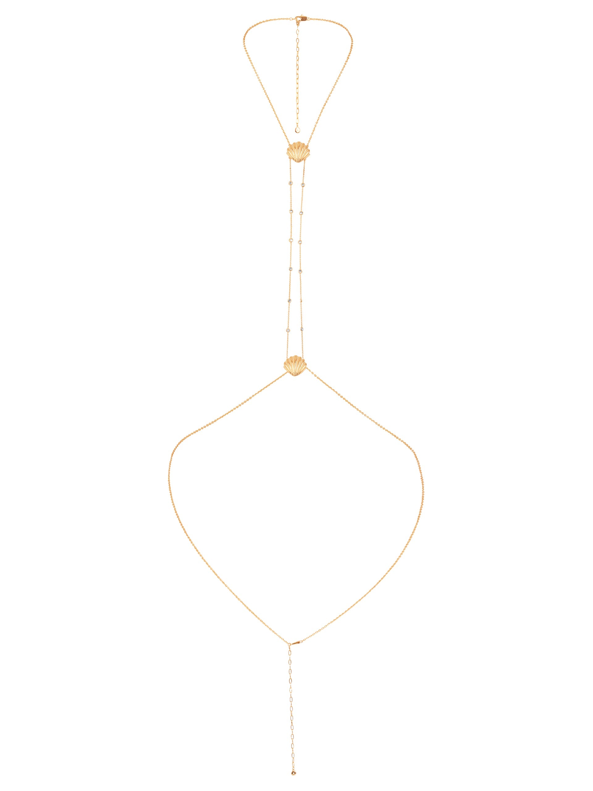 Scallop Shell Body Chain
