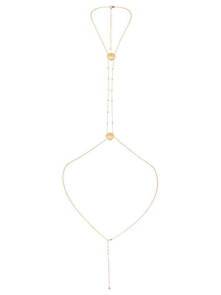Scallop Shell Body Chain