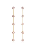 Dripping Pearl Delicate Drop Earrings