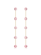 Dripping Pearl Delicate Drop Earrings