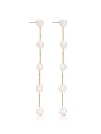 Dripping Pearl Delicate Drop Earrings