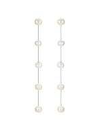 Dripping Pearl Delicate Drop Earrings