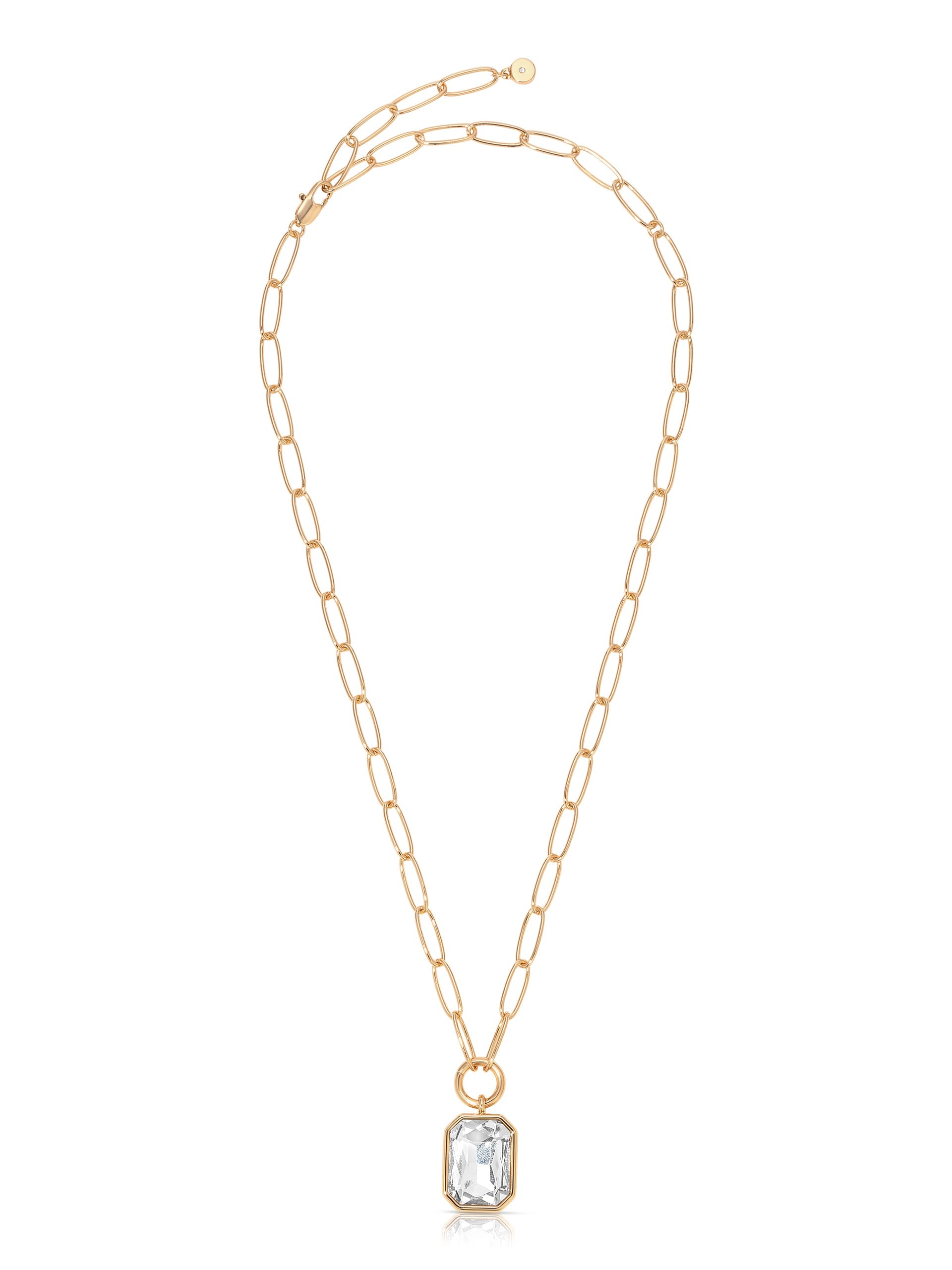 Deco Pendant Necklace