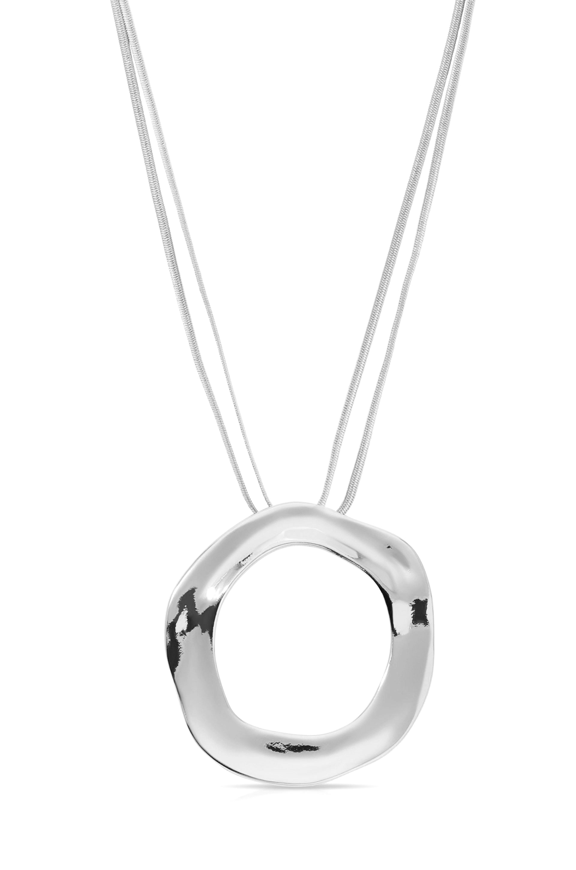 Open Circle Necklace