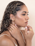 Pearl Drama Ear Cuff Set
