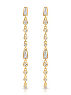 Crystal Linear Earrings