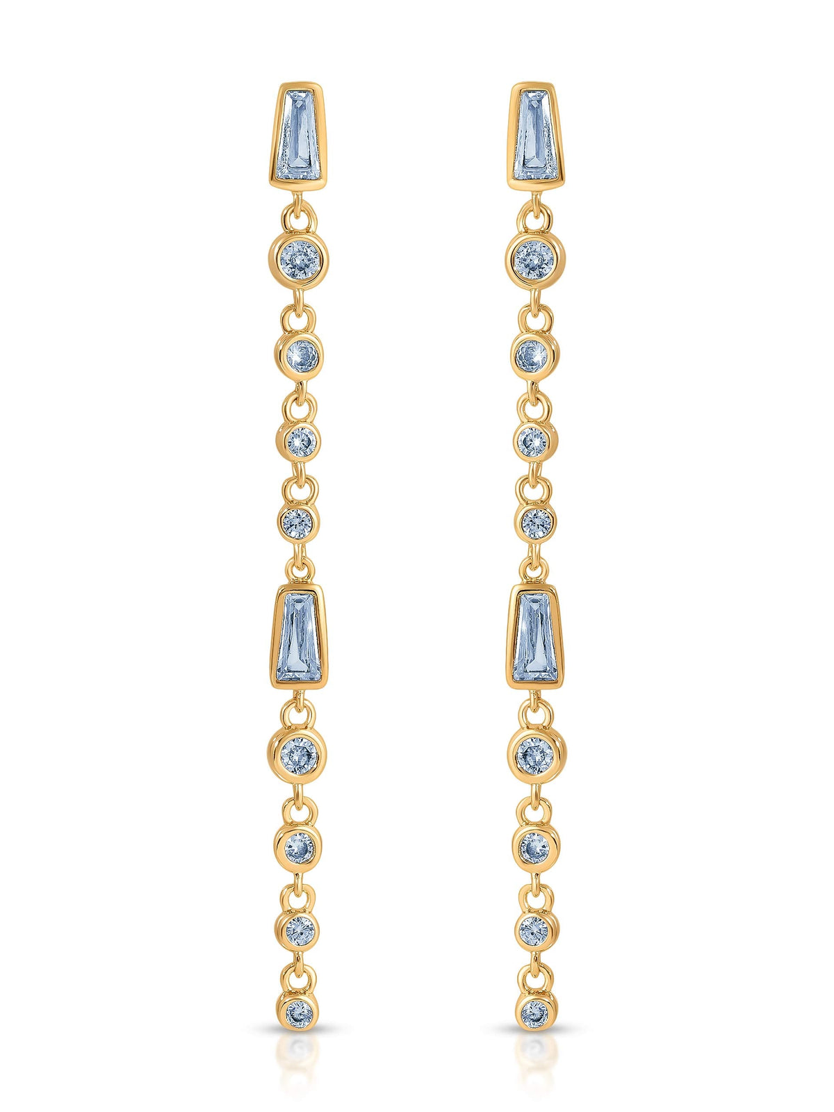 Crystal Linear Earrings