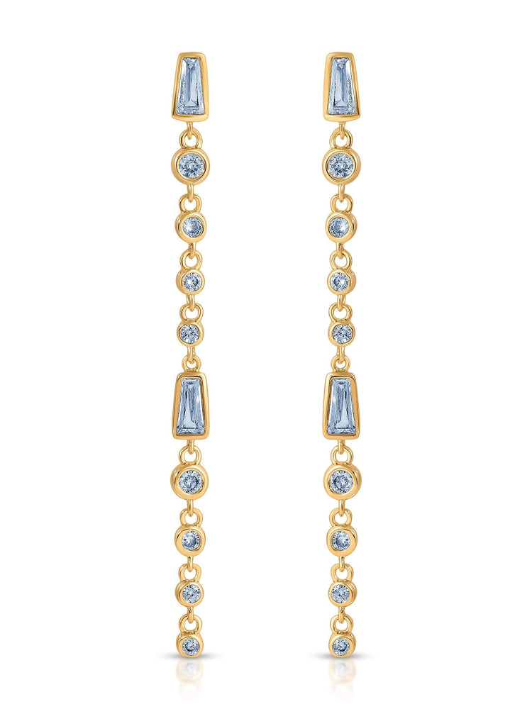 Crystal Linear Earrings