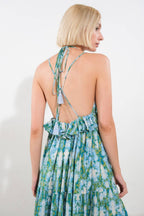 Moonlight Whisper Woven Maxi Dress