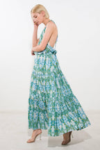 Moonlight Whisper Woven Maxi Dress
